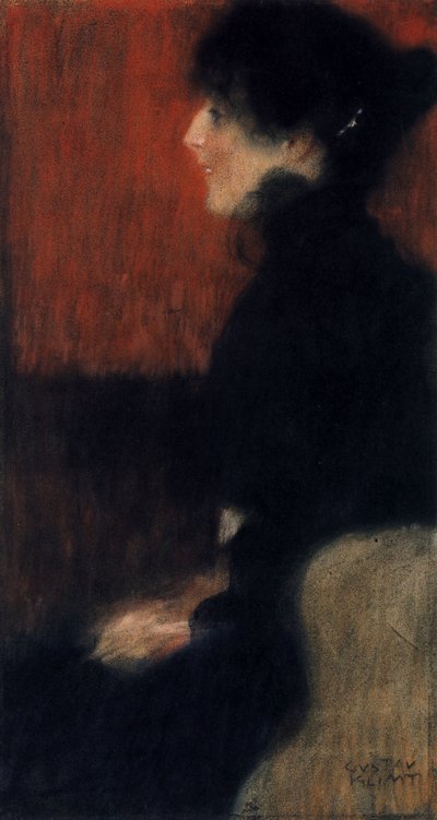 Portrait of a Lady by Gustav Klimt